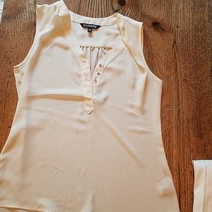 Express sleeveless blouse